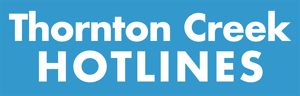 Click Here for Thornton Creek Hotlines