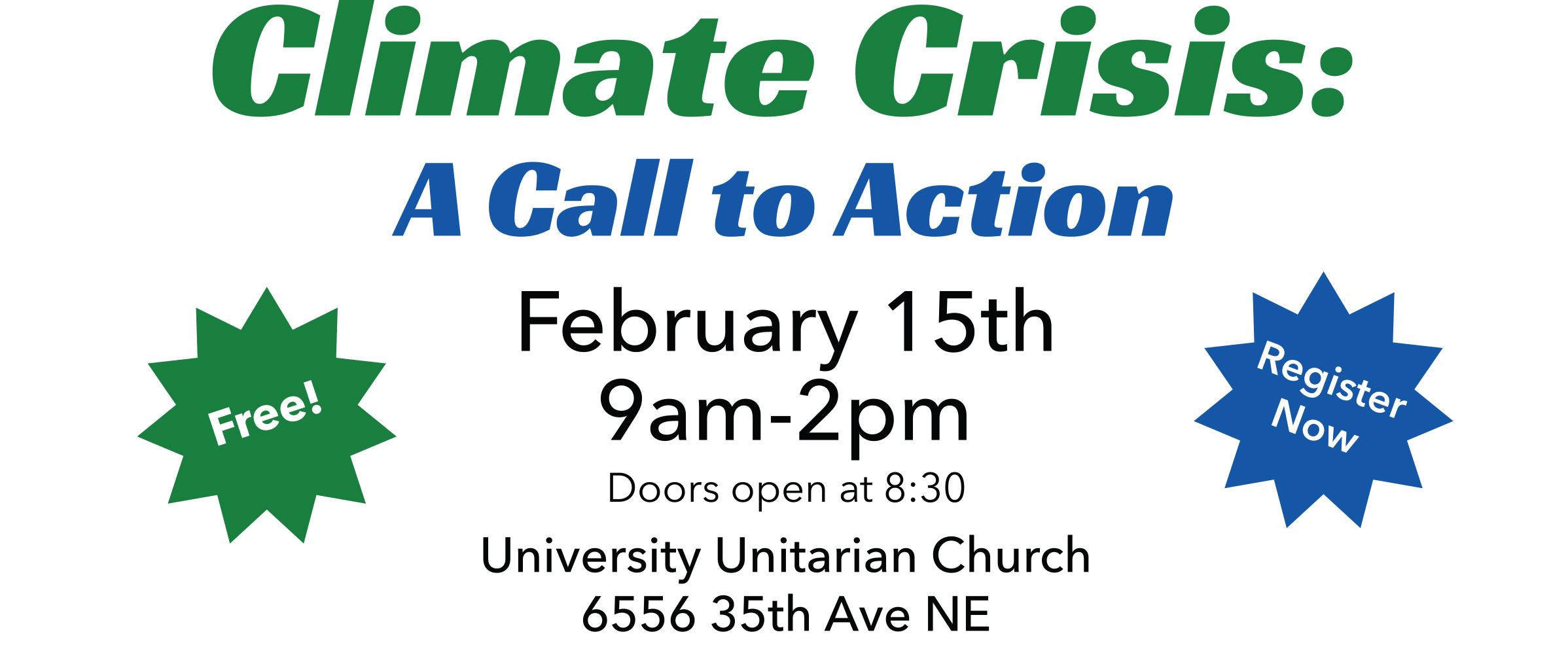 Climate Crisis: A Call to Action